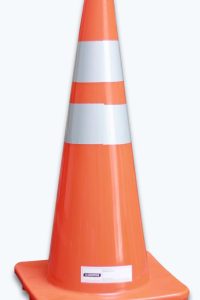 Cono de PVC - naranja
